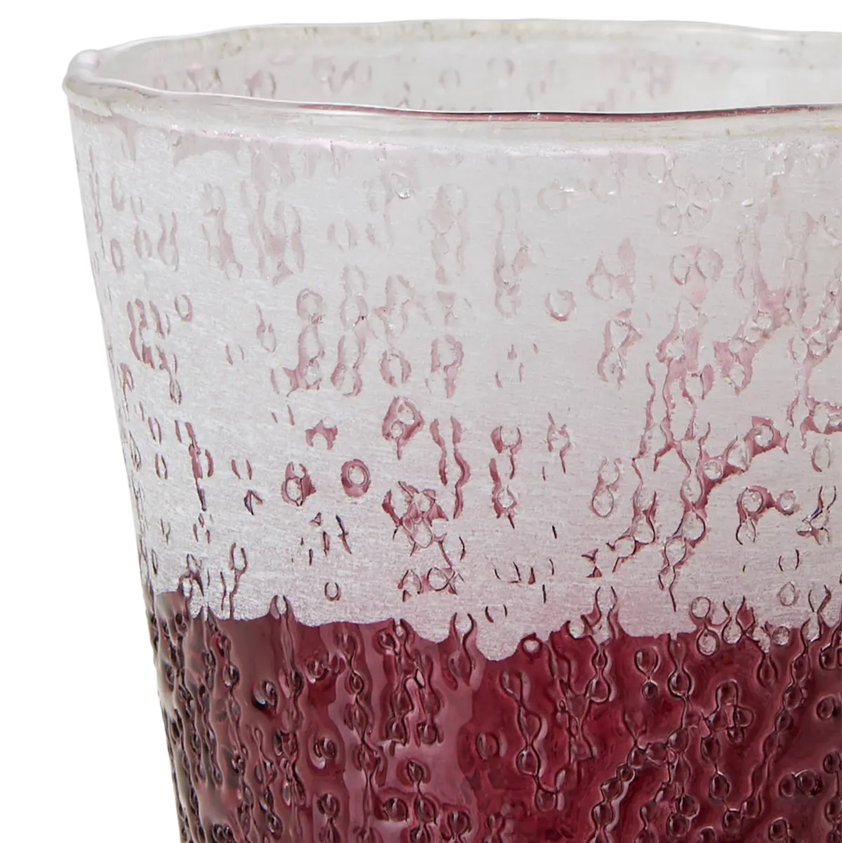 Affari of Sweden, Ally Värmeljushållare, Burgundy/vit