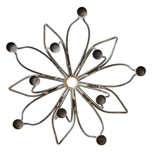 Affari of Sweden, Fenix Ljusstake, Svart-Silvra Home