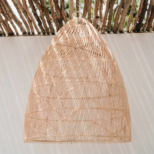 Bazar Bizar The Twister Taklampa M, Natur