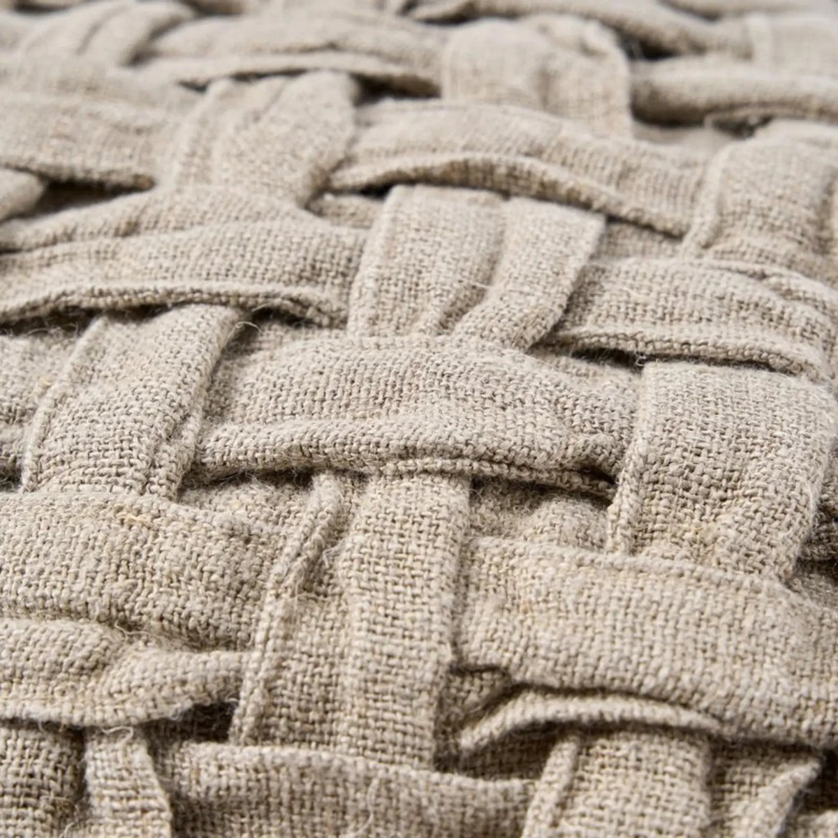 Bazar Bizar The Linen Crosier Kuddfodral, Natur