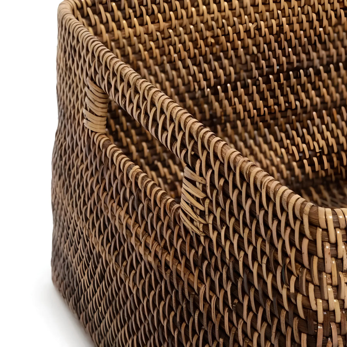 Bazar Bizar The Colonial Tidningskorg XL, Natur/Brun