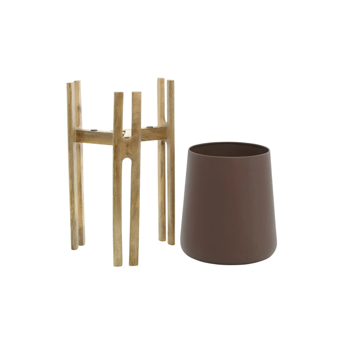Bazar Bizar The Forked Root Kruka L, Natur/Brun