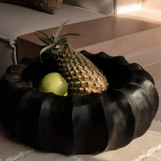 Bazar Bizar The Kuro Kabocha Skål, Svart
