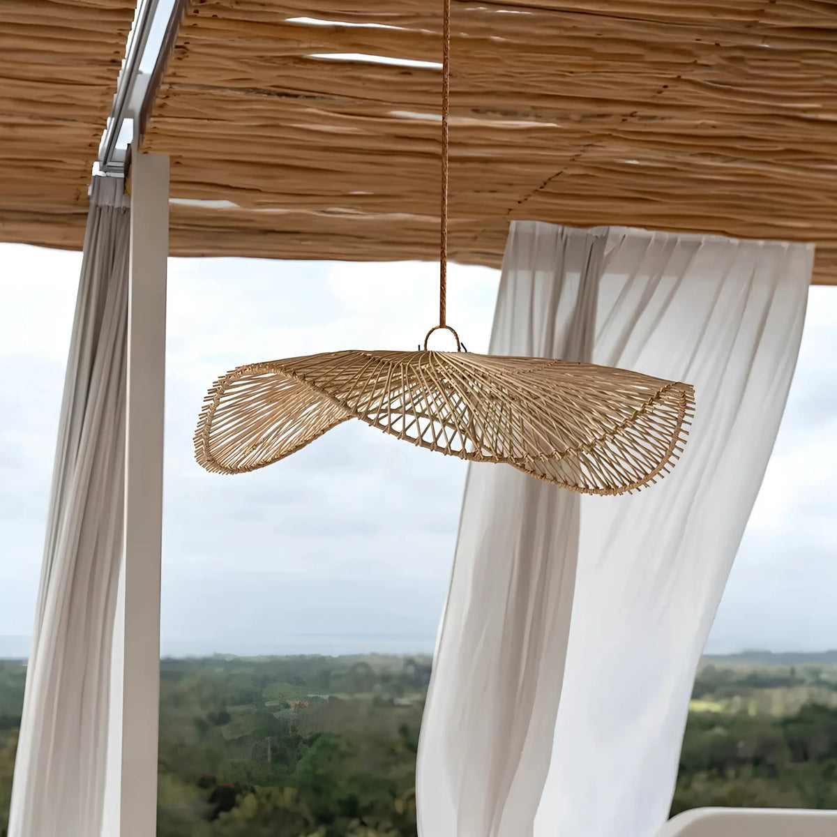 Bazar Bizar The Chapeau Taklampa L, Natur