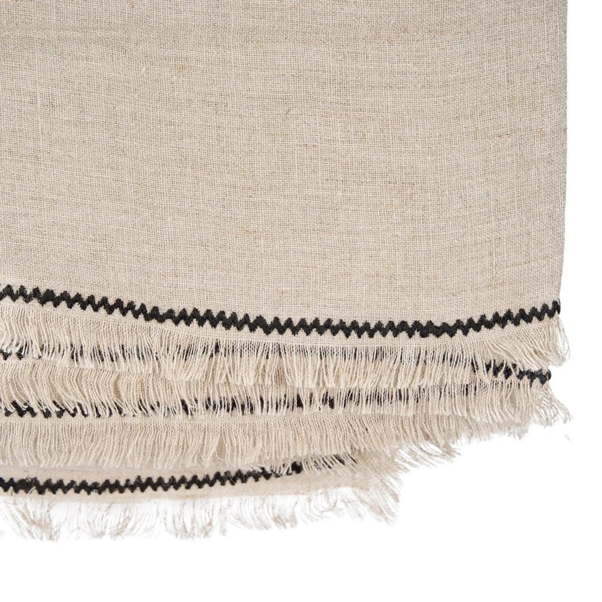 Bazar Bizar The Tuscany Bordsduk 150x300 cm, Natur/Svart