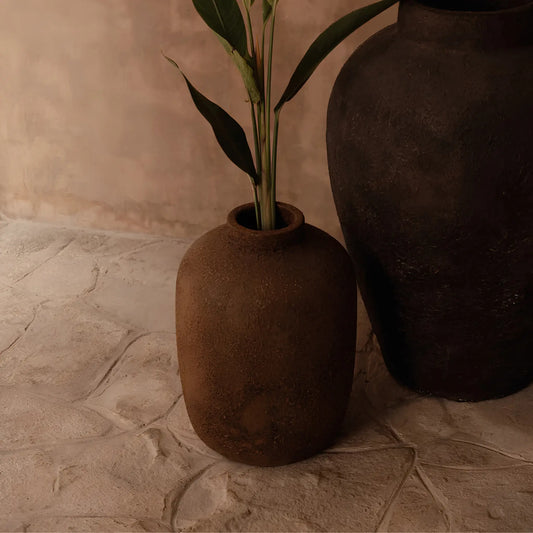 Bazar Bizar The Clay Echo Vas L, Terrakotta