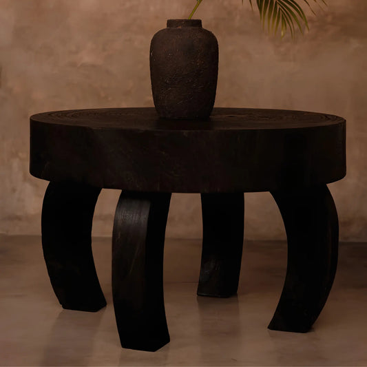Bazar Bizar The Octo Chic Soffbord, Mörk valnöt