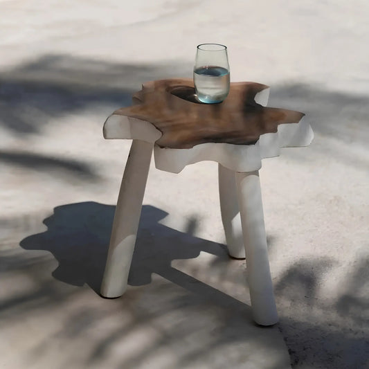Bazar Bizar The Organic Sidobord, Natur/Vit