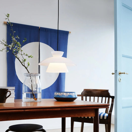 Dyberg Larsen Valby Taklampa Ø38 cm, Opal