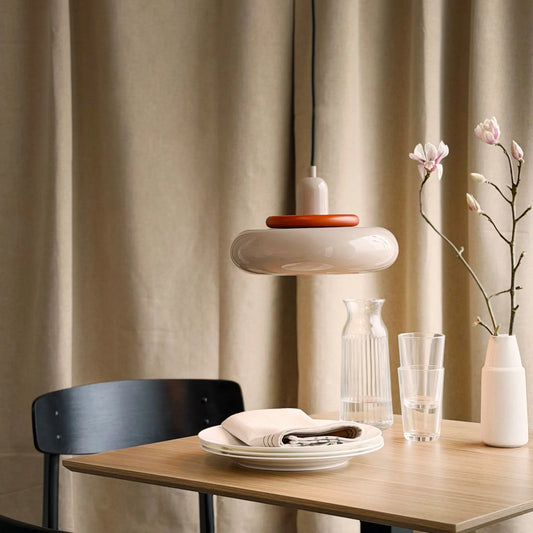 Dyberg Larsen Planet Taklampa Mini, Latte
