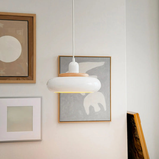 Dyberg Larsen Planet Taklampa Mini, Vit