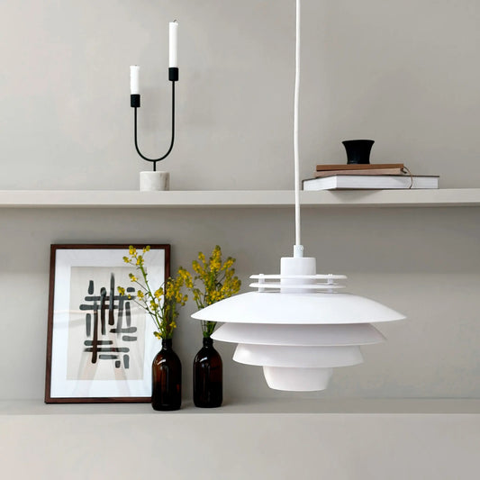 Dyberg Larsen Ejka Taklampa Mini, Vit