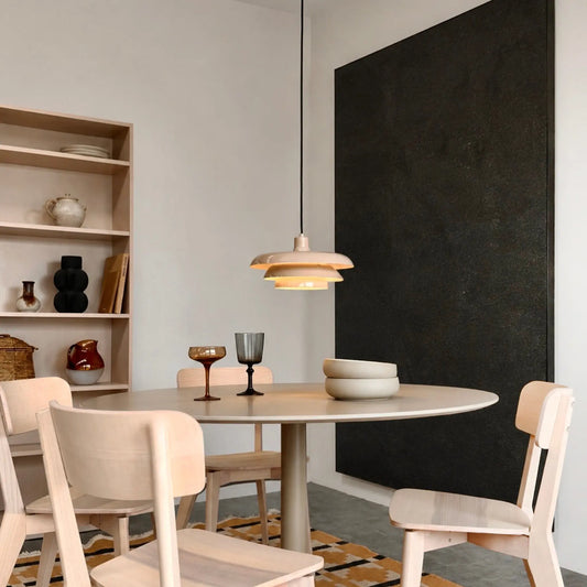 Dyberg Larsen Ava Taklampa Ø31 cm, Latte