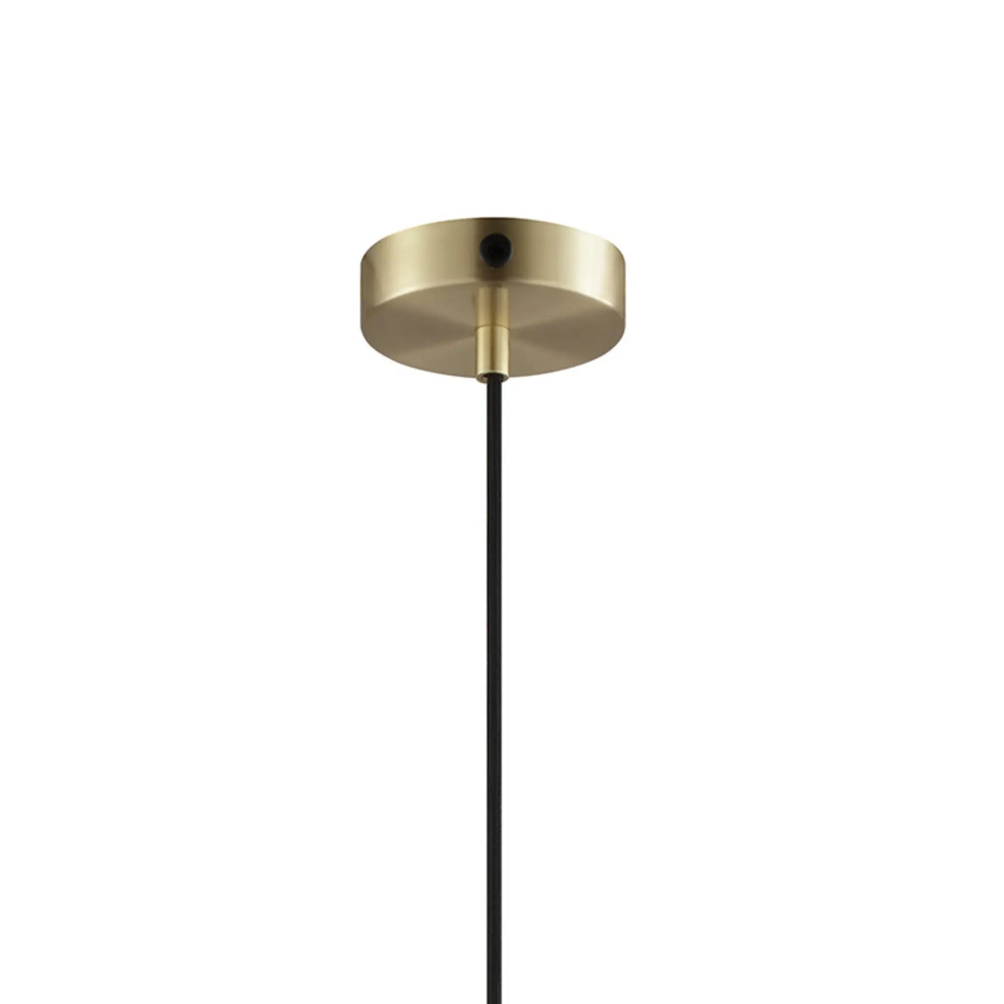 Dyberg Larsen Loop Taklampa Ø25 cm, Bärnsten/Mässing