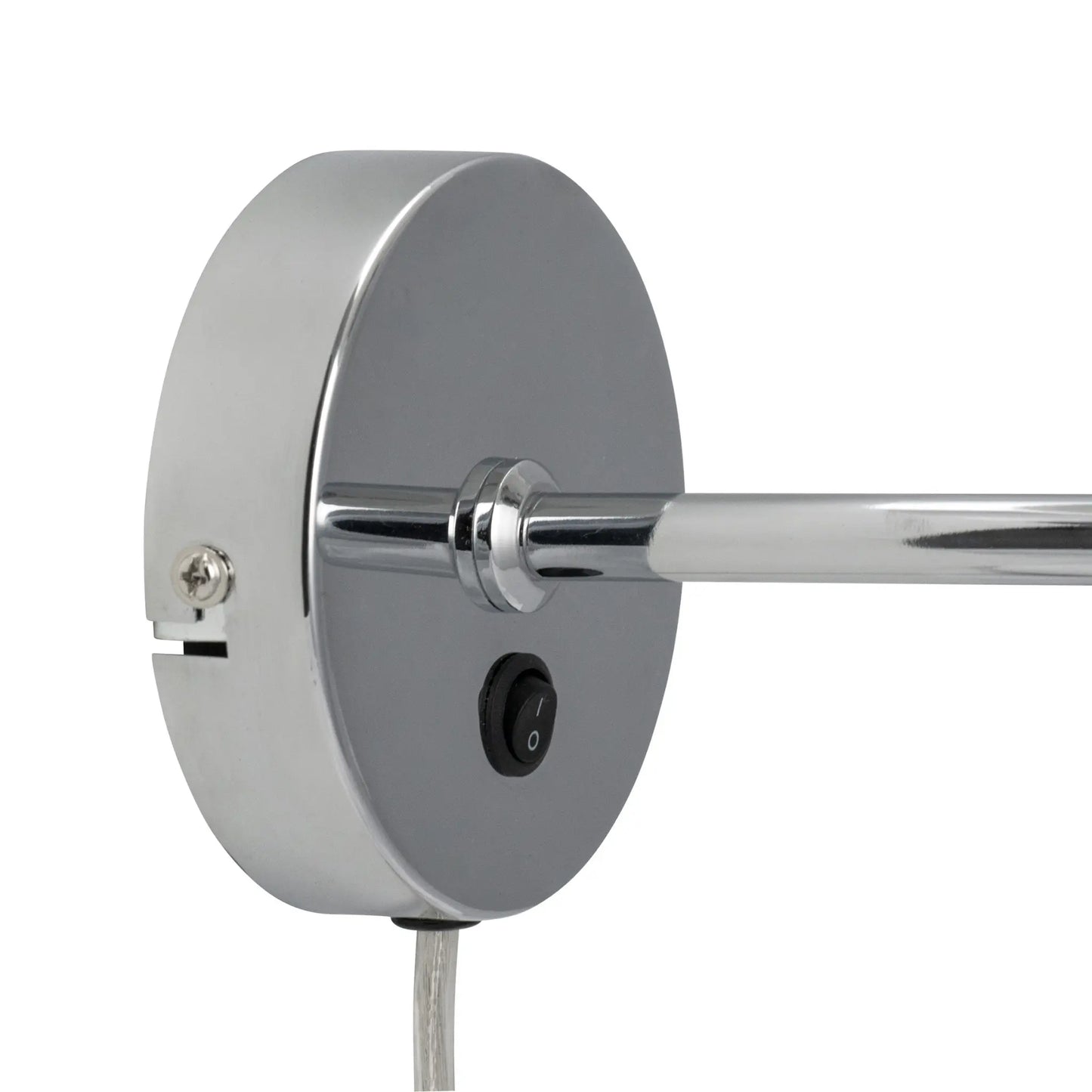 Dyberg Larsen DL20 Vägglampa, Opal/Krom