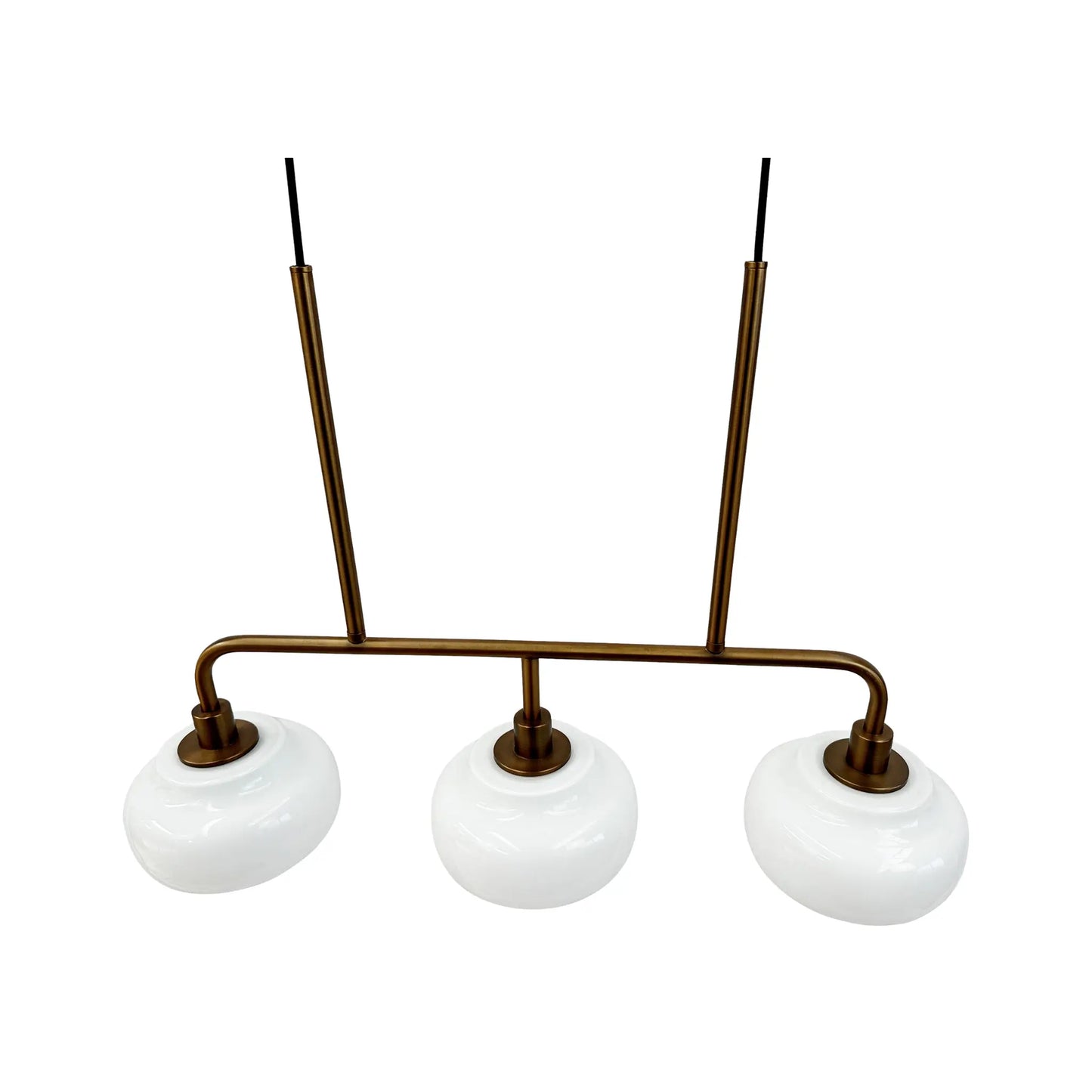 Dyberg Larsen Ossett Taklampa, Opal/Brons