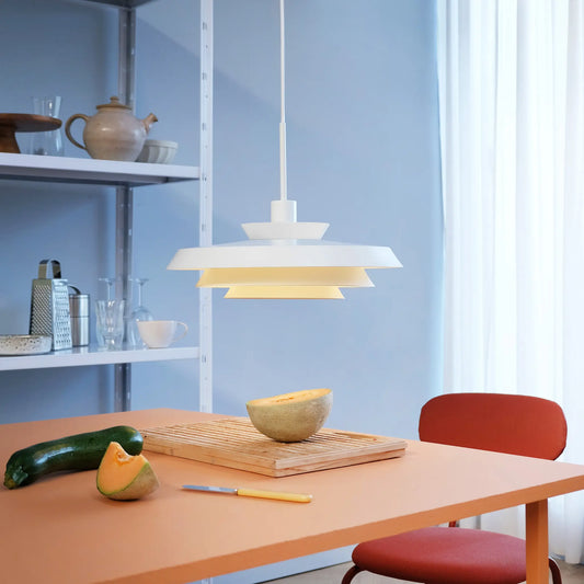 Dyberg Larsen DL44 Taklampa, Vit