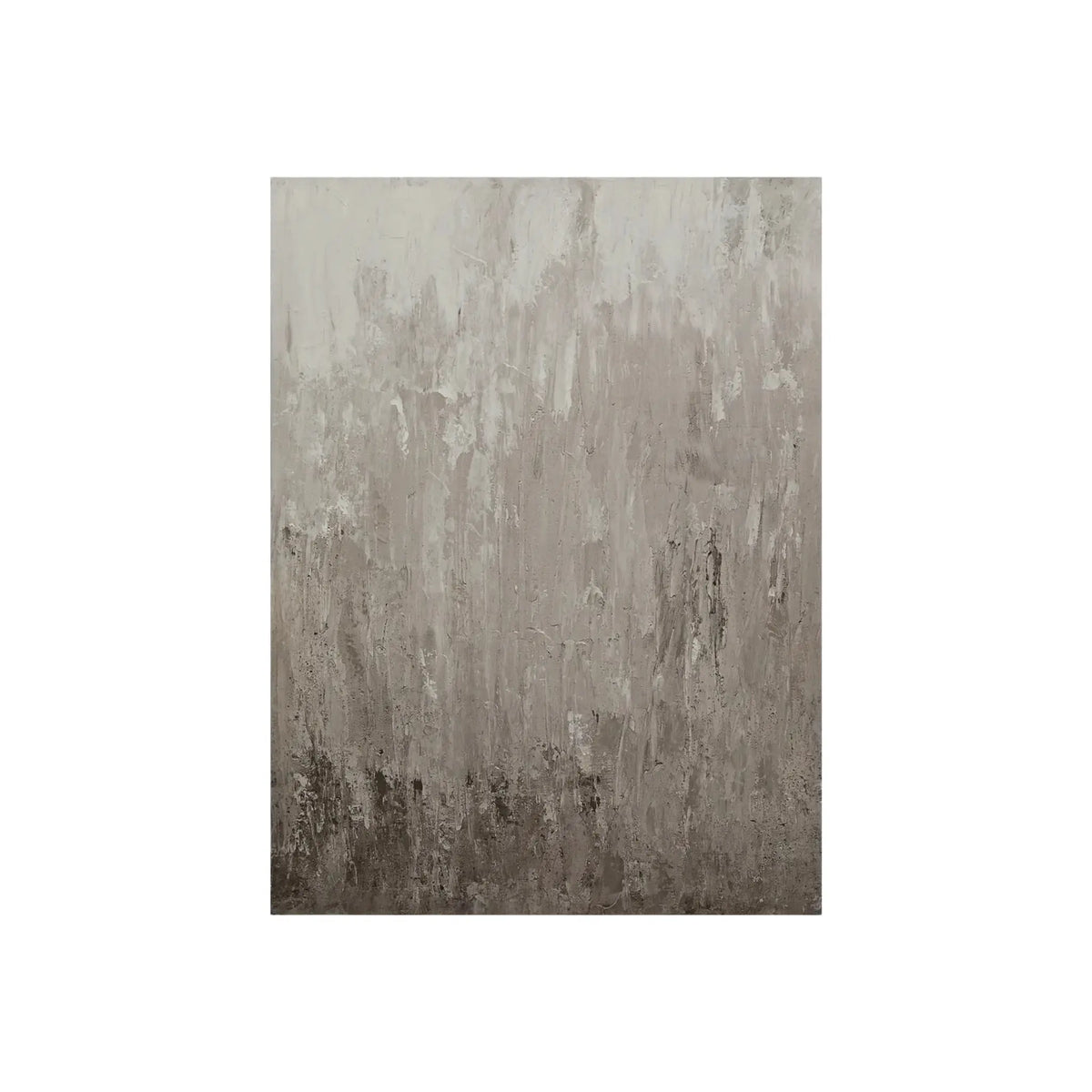 Eightmood Ombre Målning 90x120 cm, Sand/Vit
