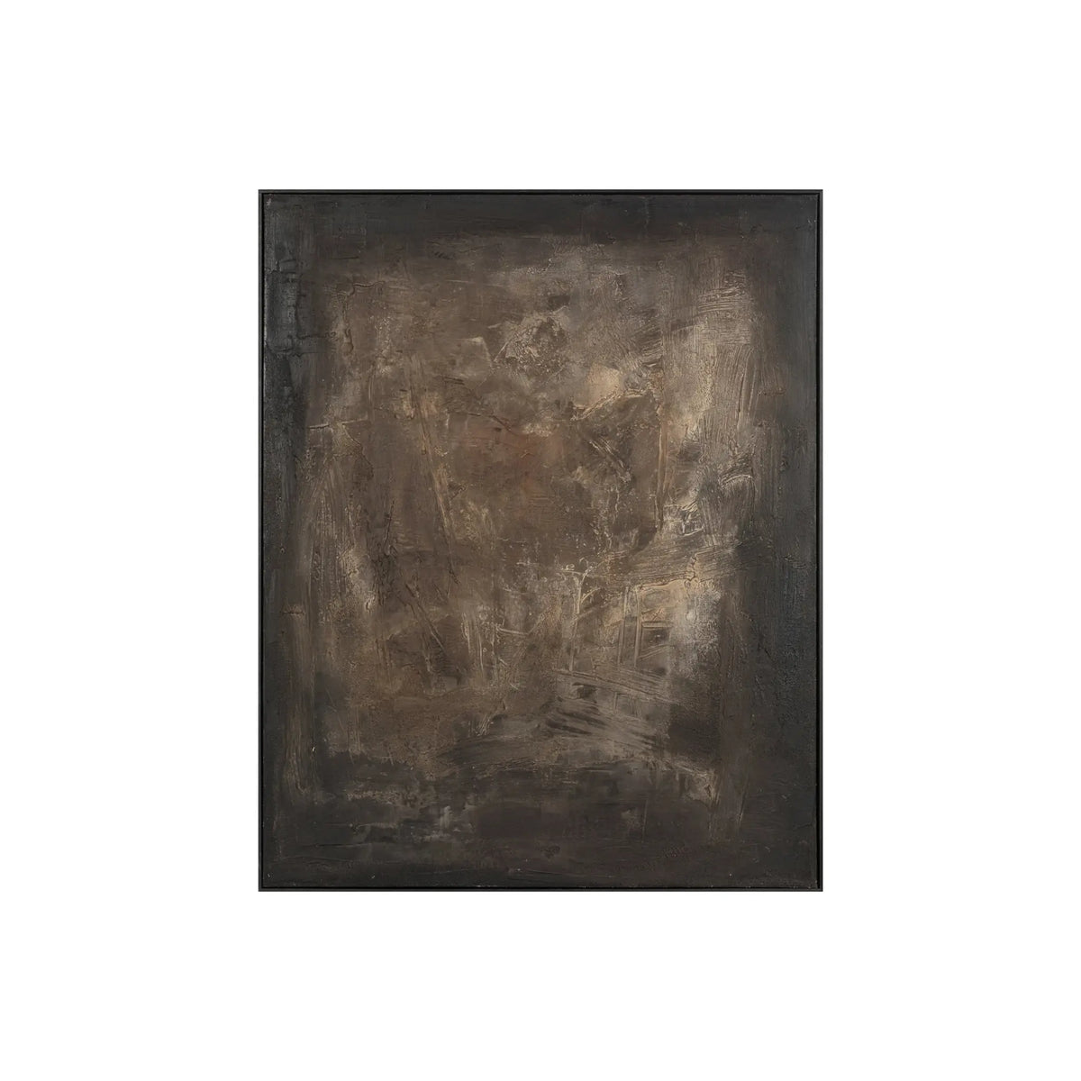 Eightmood Singular Handmålad Tavla 90x120 cm, Brun