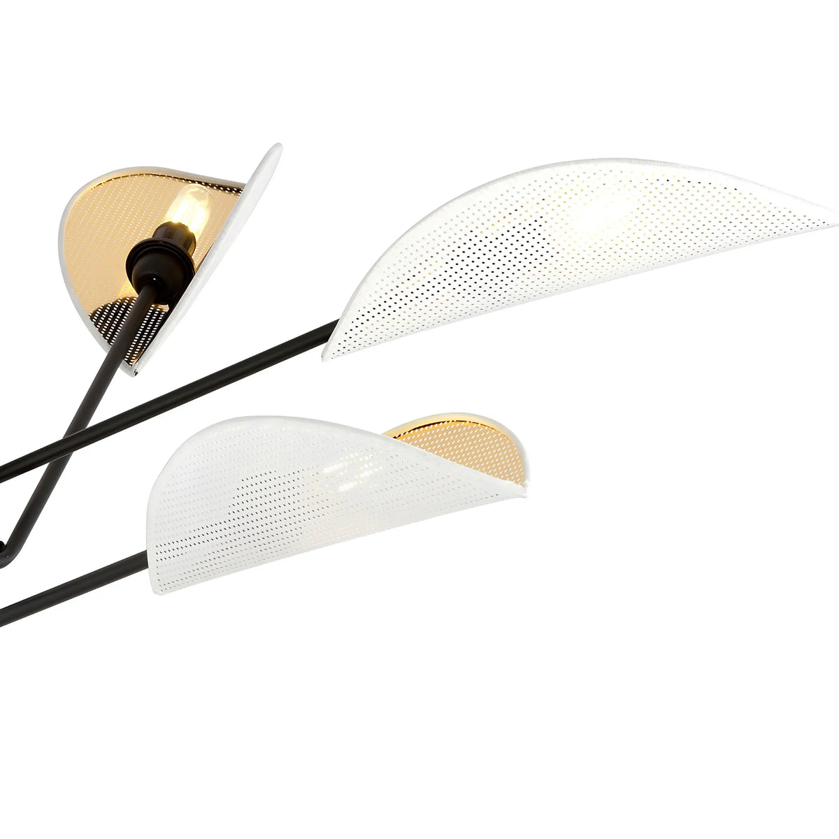 Emibig Vene Taklampa 4-ljus Ø102 cm, Svart