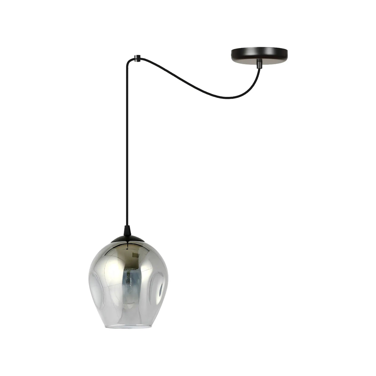 Emibig Level Pendellampa Ø14 cm, Svart