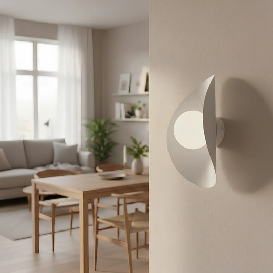 Emibig Fiero Vägglampa 23x30 cm, Vit