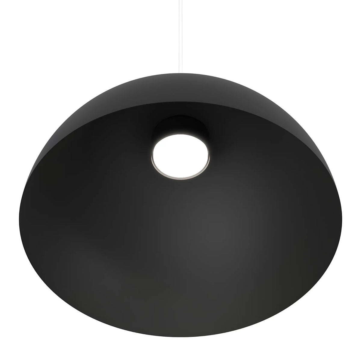 Emibig Lunaro Pendellampa Ø40 cm, Svart/Vit