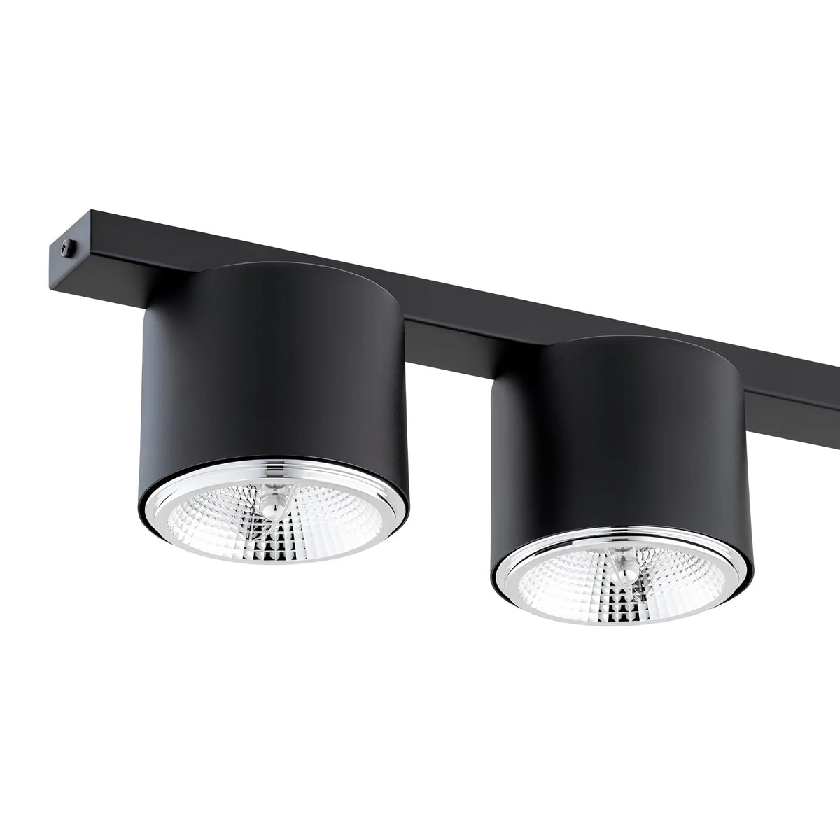 Emibig Nano Taklampa 4-ljus 90x11,5 cm, Svart