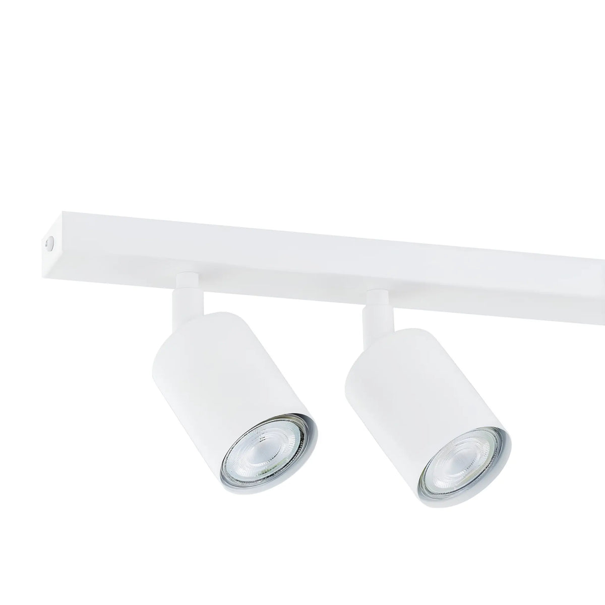 Emibig Flash Taklampa 4-ljus 70x4 cm, Vit