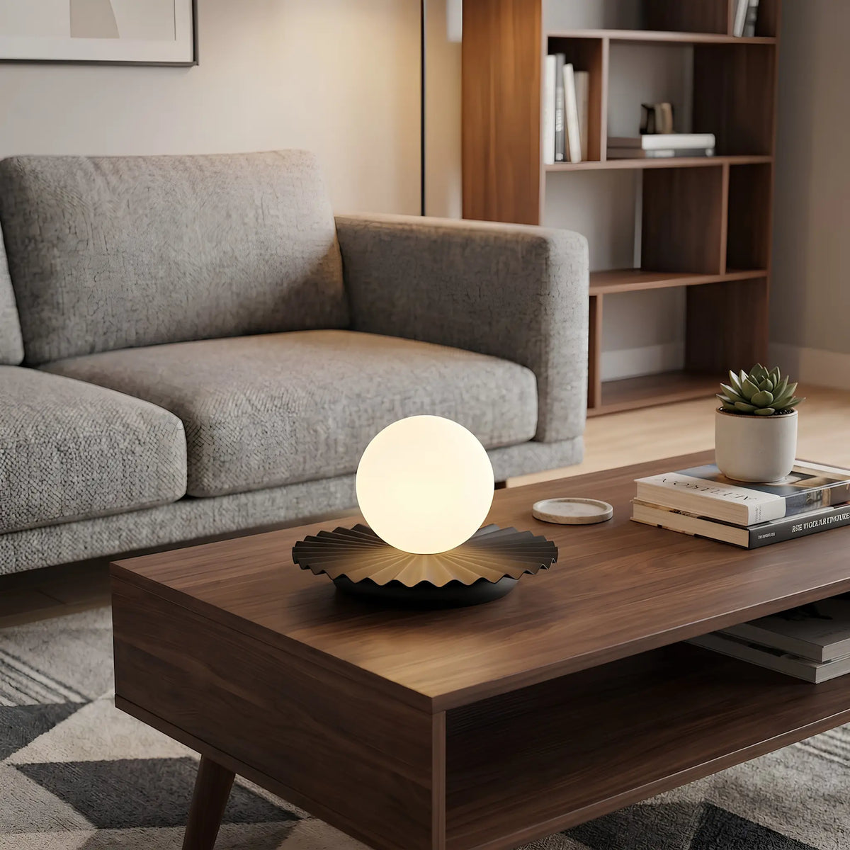 Emibig Umbra Bordslampa 20x13 cm, Svart