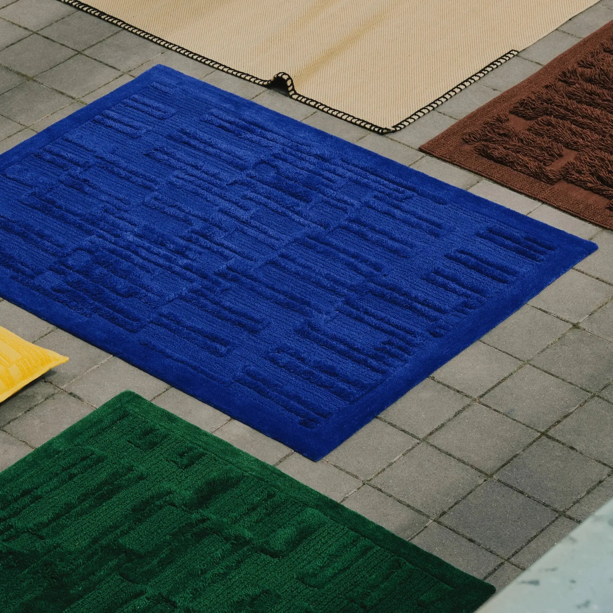 Finarte Tobevi Matta 200x300 cm, Blue