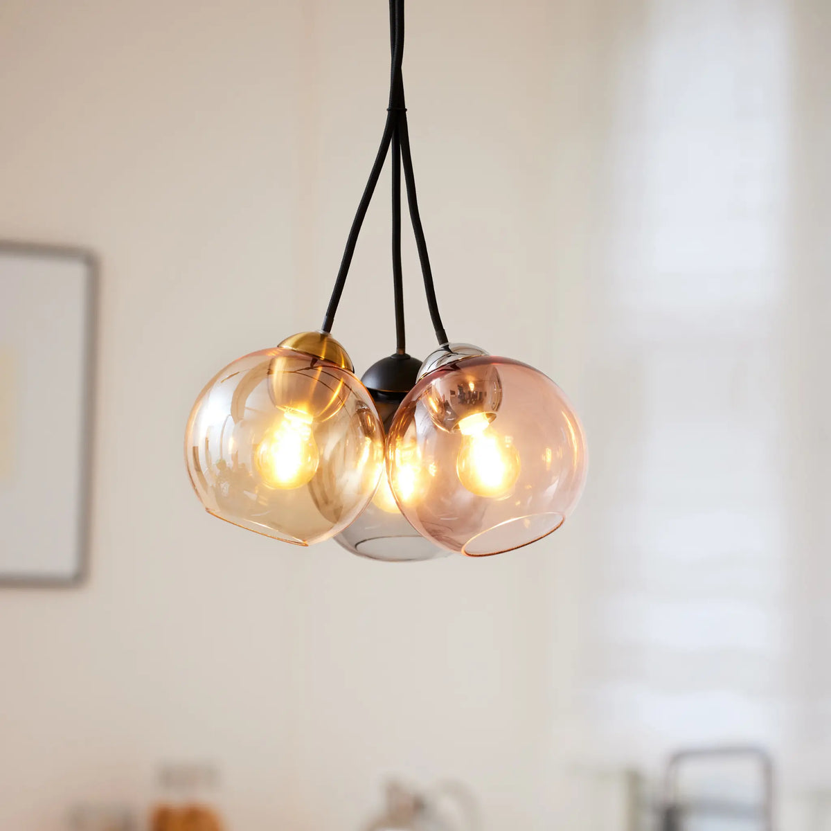 Halo Design Bubbles Taklampa Mini Ø14 cm, Rosa