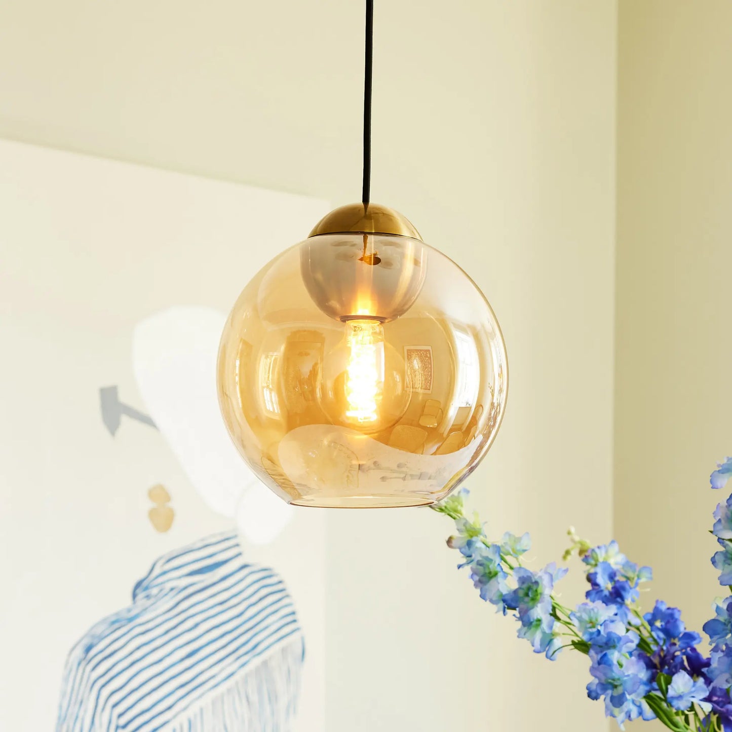 Halo Design Bubbles Taklampa Ø24 cm, Amber