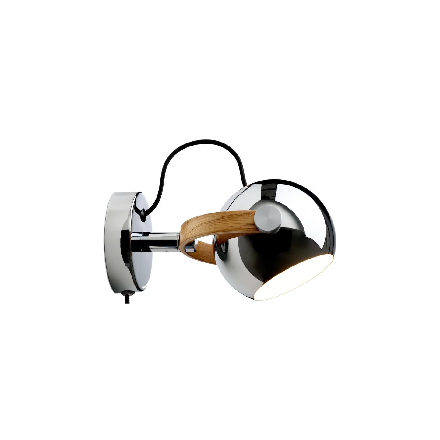 Halo Design DC Vägglampa Ø12 cm, Chrome