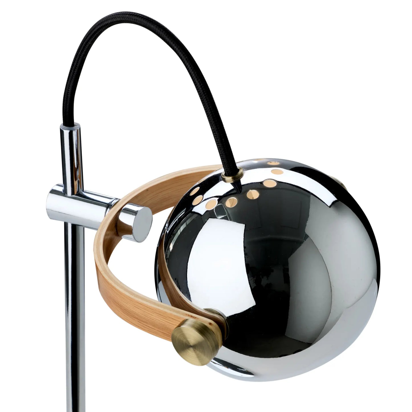 Halo Design DC Golvlampa 2-Armad Ø18 cm, Chrome