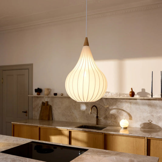 Halo Design Drops Textile Taklampa Ø38 cm White
