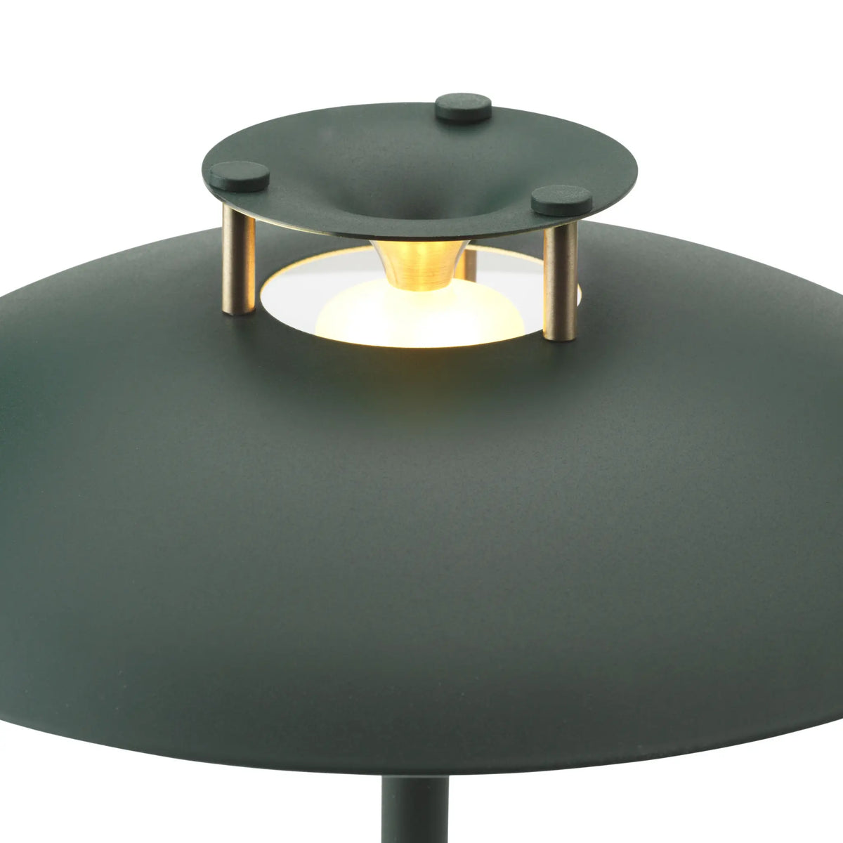 Halo Design Stepp 1-2-3 Portabel Bordslampa, Dark Green