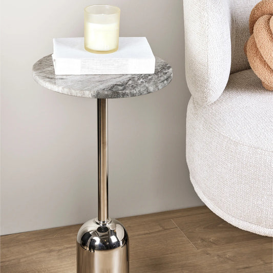 Holmen Melan Sidobord Ø30,5 cm, Multifärgad