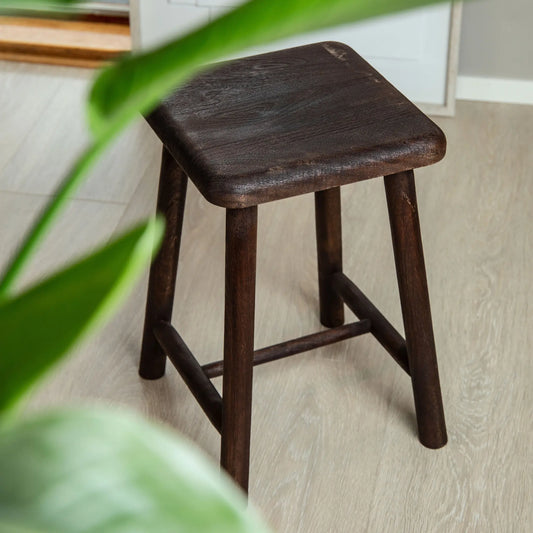 Holmen Luke Barstol Ø32 cm, Brun