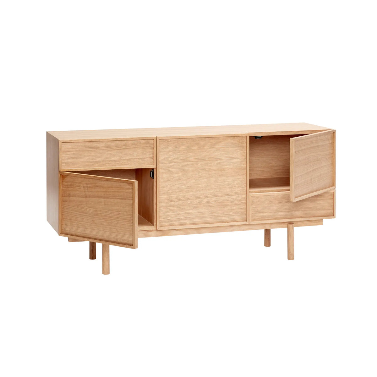 Hübsch Cube Skänk 65 cm, Natur