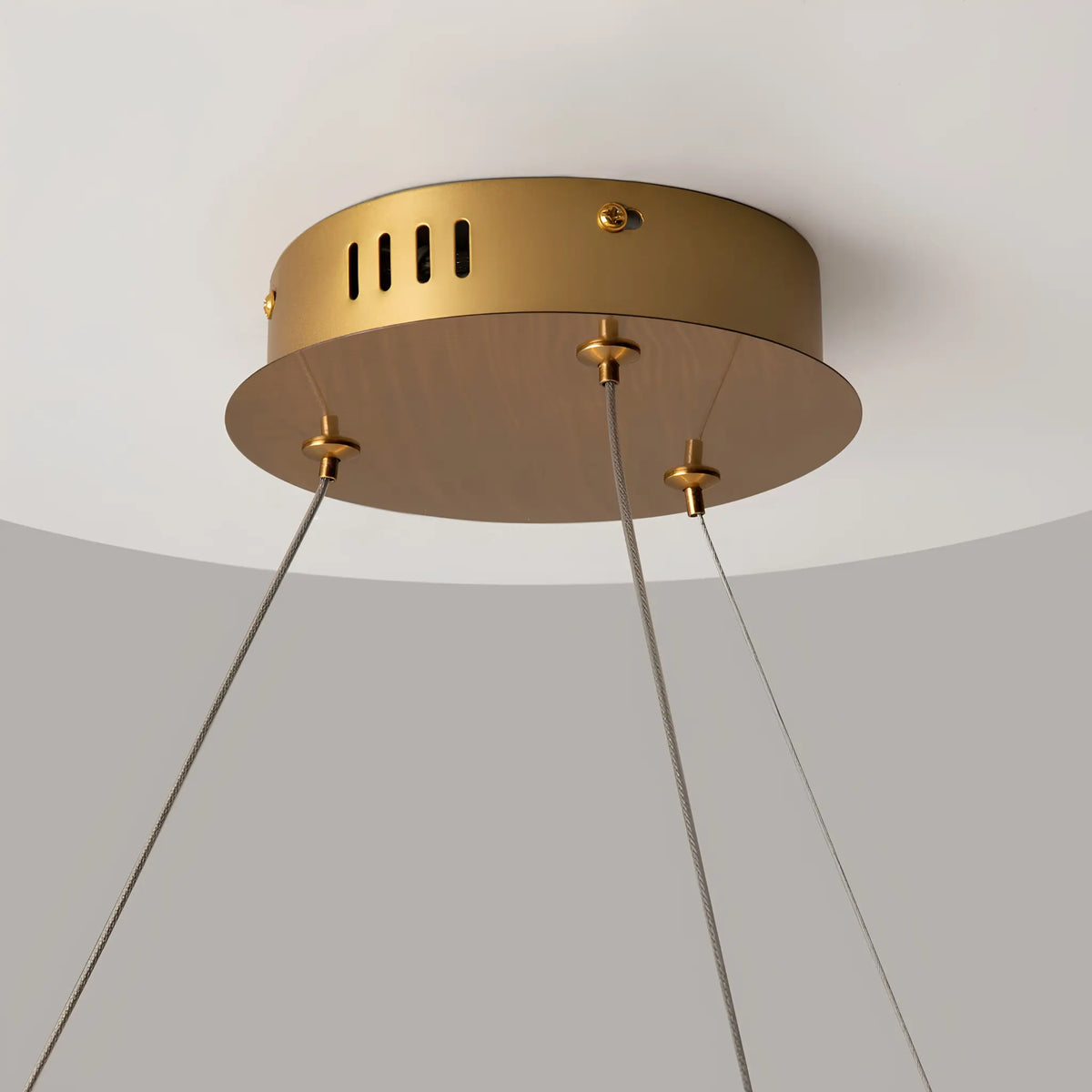 Maytoni Krone Pendellampa Ø62 cm, Mässing