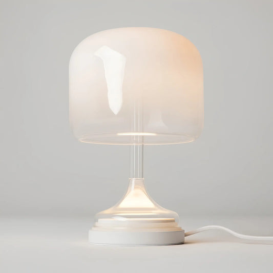 Maytoni Spirito Bordslampa Ø18 cm, Vit