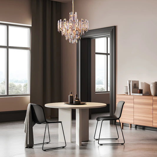 Maytoni Flare Pendellampa Ø48,8 cm, Guld