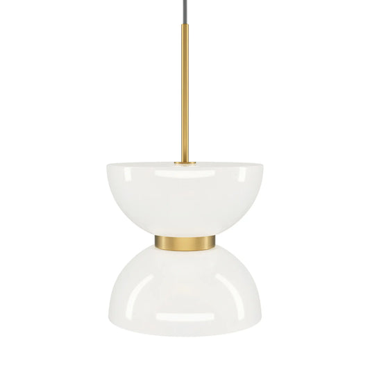 Maytoni Kyoto Pendellampa Ø22 cm, Guld