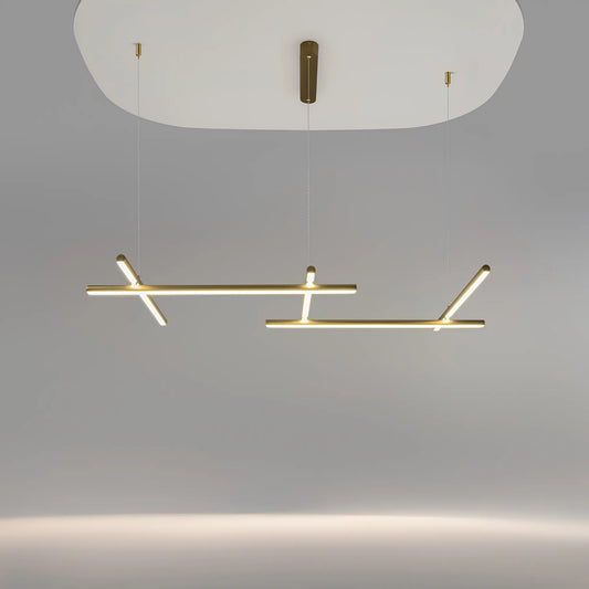 Maytoni Radiance Pendellampa L121,4 cm, Guld
