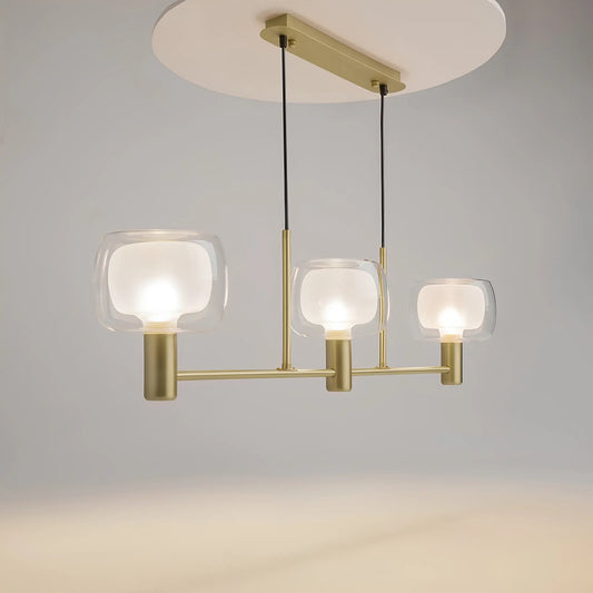 Maytoni Vision Pendellampa L104 cm, Guld