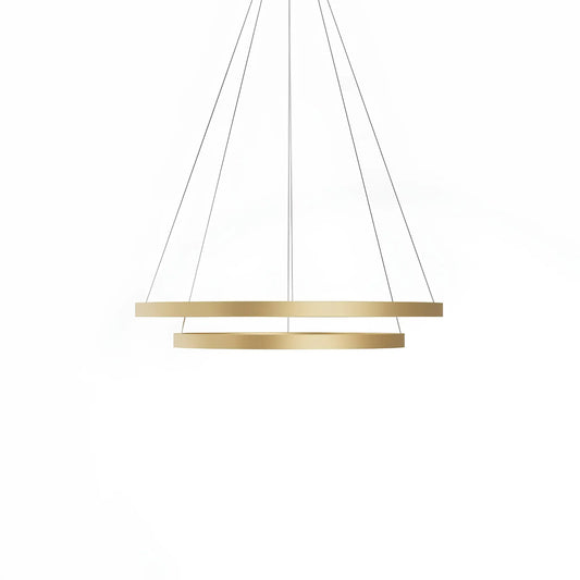 Maytoni Rim Pendellampa Ø80 cm, Mässing