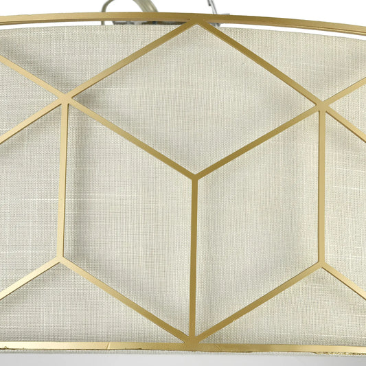 Maytoni Messina Taklampa Ø57 cm, Guld