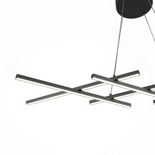 Maytoni Halo Pendellampa L103,5 cm, Svart