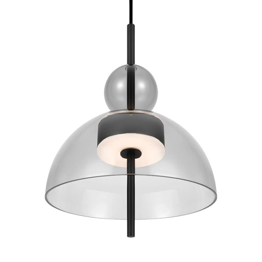 Maytoni Bangkok Pendellampa Ø25 cm, Svart